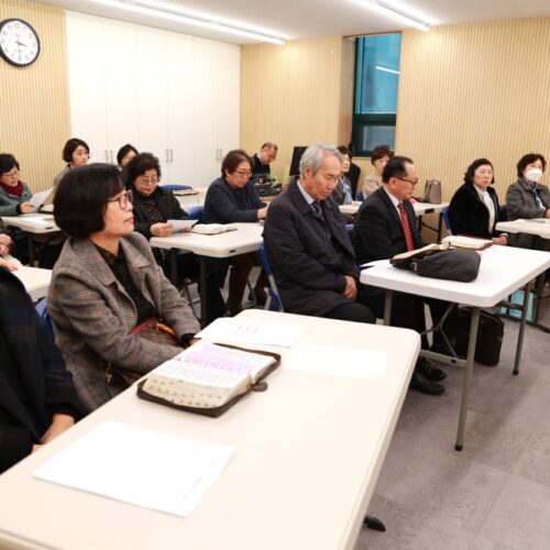 [시니어전도폭발훈련 개강]
